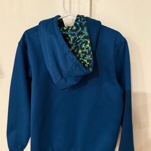 Old Navy Active Blue Jacket with Neon Accents